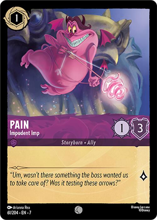 Pain - Impudent Imp (61/204) [Archazia's Island] | Game Master's Emporium (The New GME)