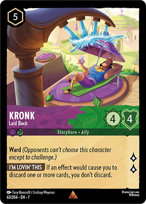 Kronk - Laid Back (63/204) [Archazia's Island] | Game Master's Emporium (The New GME)
