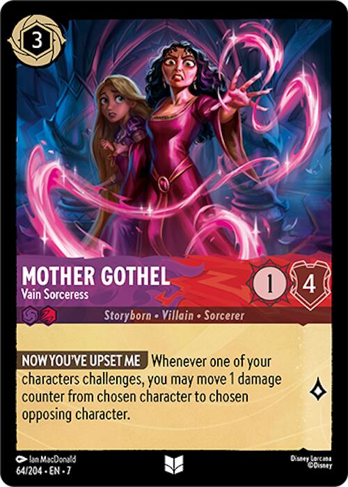Mother Gothel - Vain Sorceress (64/204) [Archazia's Island] | Game Master's Emporium (The New GME)