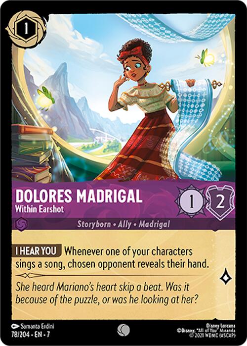 Dolores Madrigal - Within Earshot (78/204) [Archazia's Island] | Game Master's Emporium (The New GME)