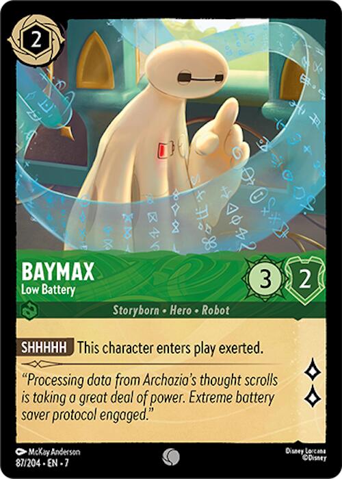 Baymax - Low Battery (87/204) [Archazia's Island] | Game Master's Emporium (The New GME)