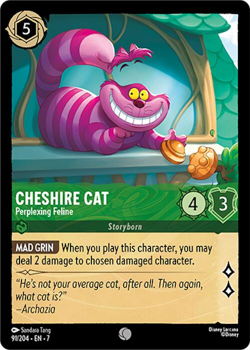 Cheshire Cat - Perplexing Feline (91/204) [Archazia's Island] | Game Master's Emporium (The New GME)