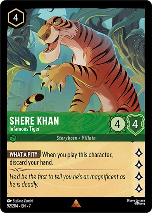 Shere Khan - Infamous Tiger (92/204) [Archazia's Island] | Game Master's Emporium (The New GME)