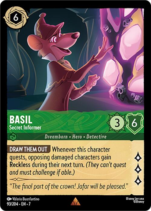 Basil - Secret Informer (93/204) [Archazia's Island] | Game Master's Emporium (The New GME)