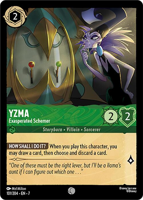 Yzma - Exasperated Schemer (101/204) [Archazia's Island] | Game Master's Emporium (The New GME)