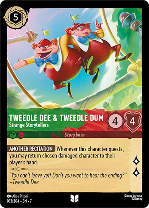 Tweedledee & Tweedledum - Strange Storytellers (103/204) [Archazia's Island] | Game Master's Emporium (The New GME)