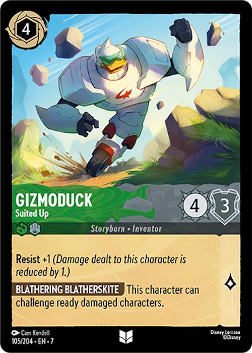 Gizmoduck - Suited Up (105/204) [Archazia's Island] | Game Master's Emporium (The New GME)