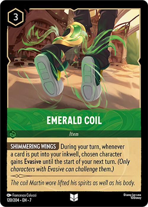 Emerald Coil (120/204) [Archazia's Island] | Game Master's Emporium (The New GME)