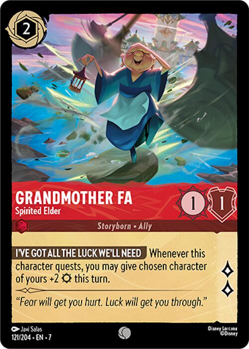 Grandmother Fa - Spirited Elder (121/204) [Archazia's Island] | Game Master's Emporium (The New GME)