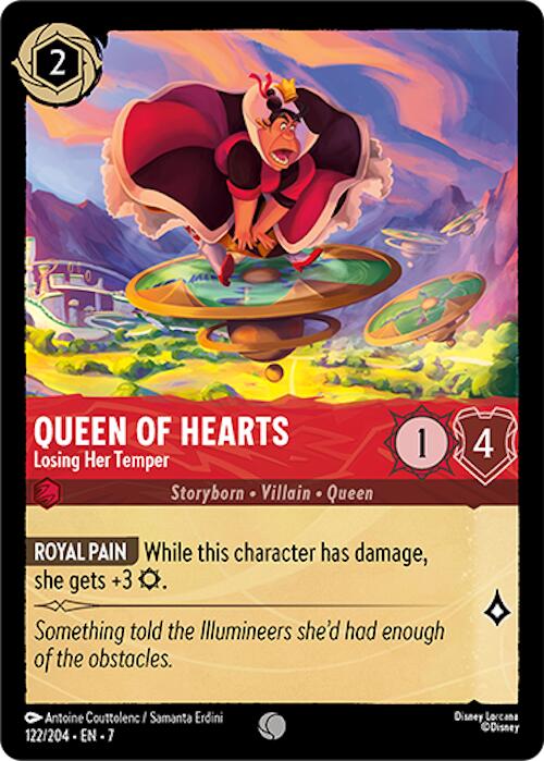 Queen of Hearts - Losing Her Temper (122/204) [Archazia's Island] | Game Master's Emporium (The New GME)