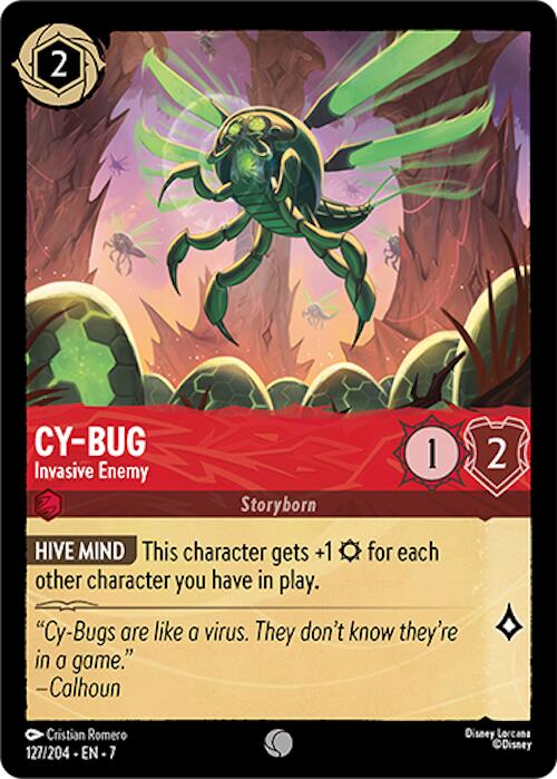 Cy-Bug - Invasive Enemy (127/204) [Archazia's Island] | Game Master's Emporium (The New GME)