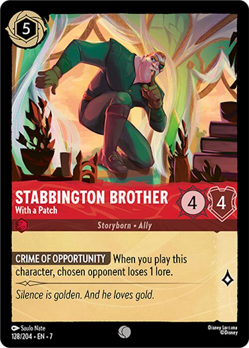 Stabbington Brother - With a Patch (128/204) [Archazia's Island] | Game Master's Emporium (The New GME)
