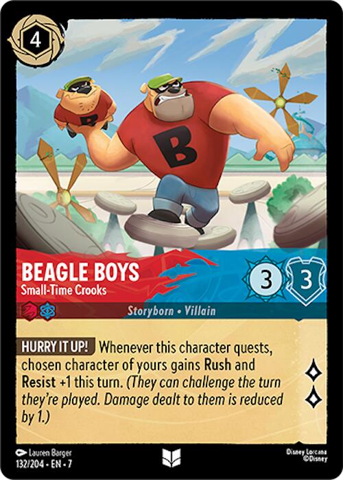 Beagle Boys - Small-Time Crooks (132/204) [Archazia's Island] | Game Master's Emporium (The New GME)