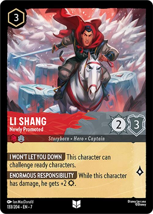 Li Shang - Newly Promoted (133/204) [Archazia's Island] | Game Master's Emporium (The New GME)