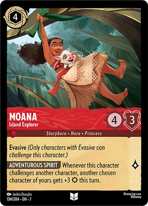 Moana - Island Explorer (134/204) [Archazia's Island] | Game Master's Emporium (The New GME)