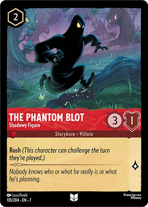 The Phantom Blot - Shadowy Figure (135/204) [Archazia's Island] | Game Master's Emporium (The New GME)