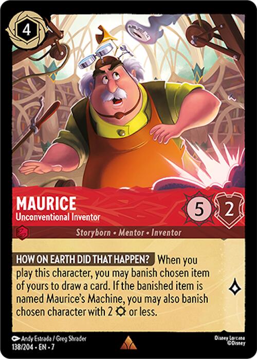 Maurice - Unconventional Inventor (138/204) [Archazia's Island] | Game Master's Emporium (The New GME)