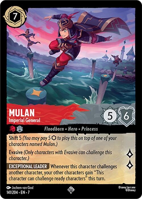 Mulan - Imperial General (141/204) [Archazia's Island] | Game Master's Emporium (The New GME)