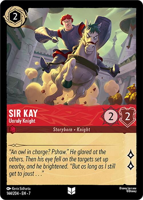 Sir Kay - Unruly Knight (144/204) [Archazia's Island] | Game Master's Emporium (The New GME)