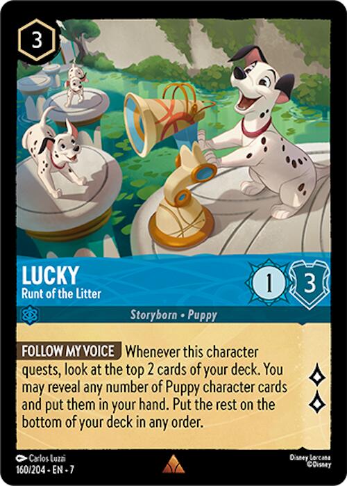 Lucky - Runt of the Litter (160/204) [Archazia's Island] | Game Master's Emporium (The New GME)