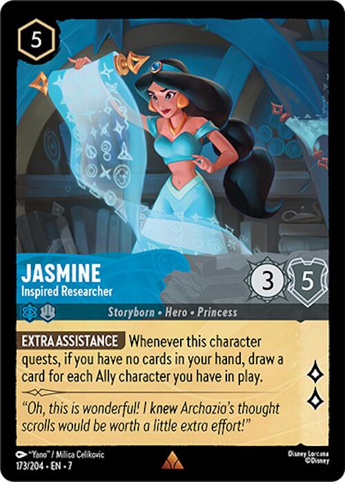 Jasmine - Inspired Researcher (173/204) [Archazia's Island] | Game Master's Emporium (The New GME)