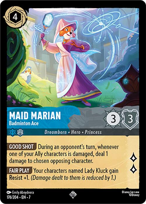 Maid Marian - Badminton Ace (176/204) [Archazia's Island] | Game Master's Emporium (The New GME)