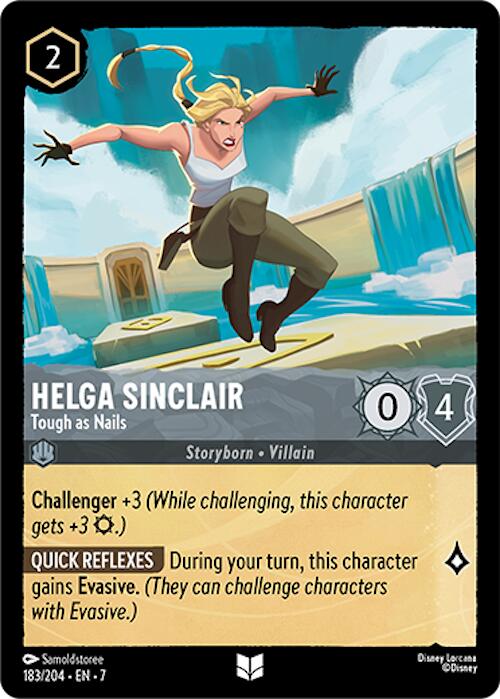 Helga Sinclair - Tough as Nails (183/204) [Archazia's Island] | Game Master's Emporium (The New GME)