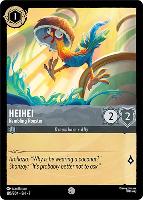 Heihei - Rambling Rooster (185/204) [Archazia's Island] | Game Master's Emporium (The New GME)