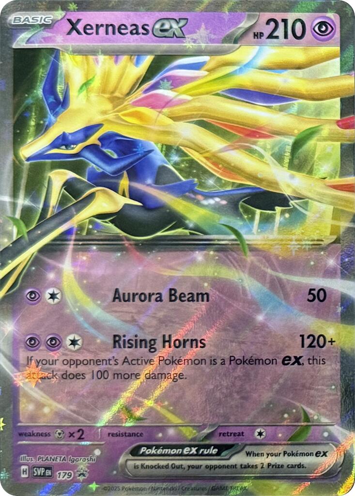 Xerneas ex (179) [Scarlet & Violet: Black Star Promos] | Game Master's Emporium (The New GME)