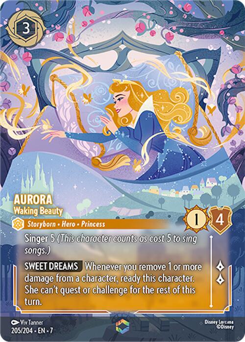 Aurora - Waking Beauty (Enchanted) (205/204) [Archazia's Island] | Game Master's Emporium (The New GME)