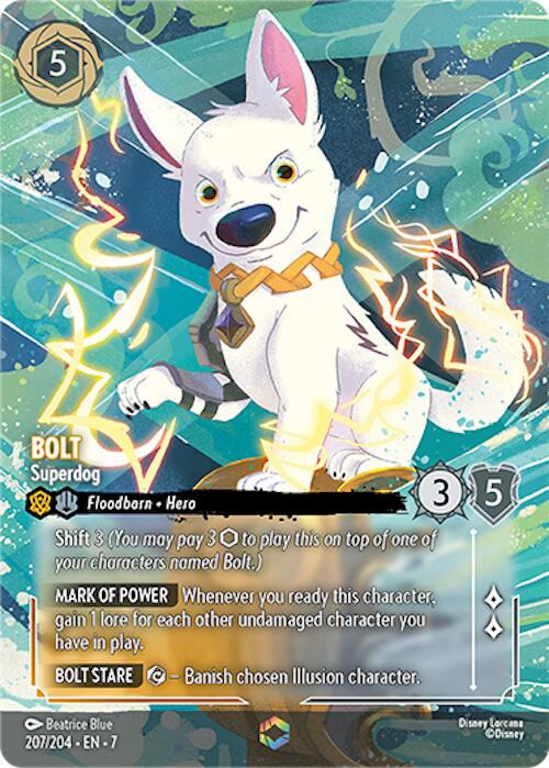 Bolt - Superdog (Enchanted) (207/204) [Archazia's Island] | Game Master's Emporium (The New GME)