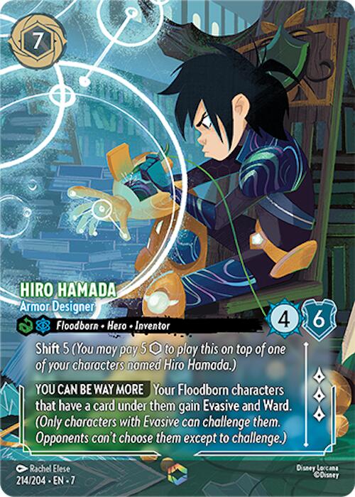 Hiro Hamada - Armor Designer (Enchanted) (214/204) [Archazia's Island] | Game Master's Emporium (The New GME)