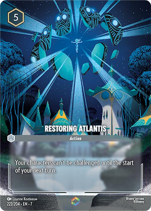 Restoring Atlantis (Enchanted) (222/204) [Archazia's Island] | Game Master's Emporium (The New GME)