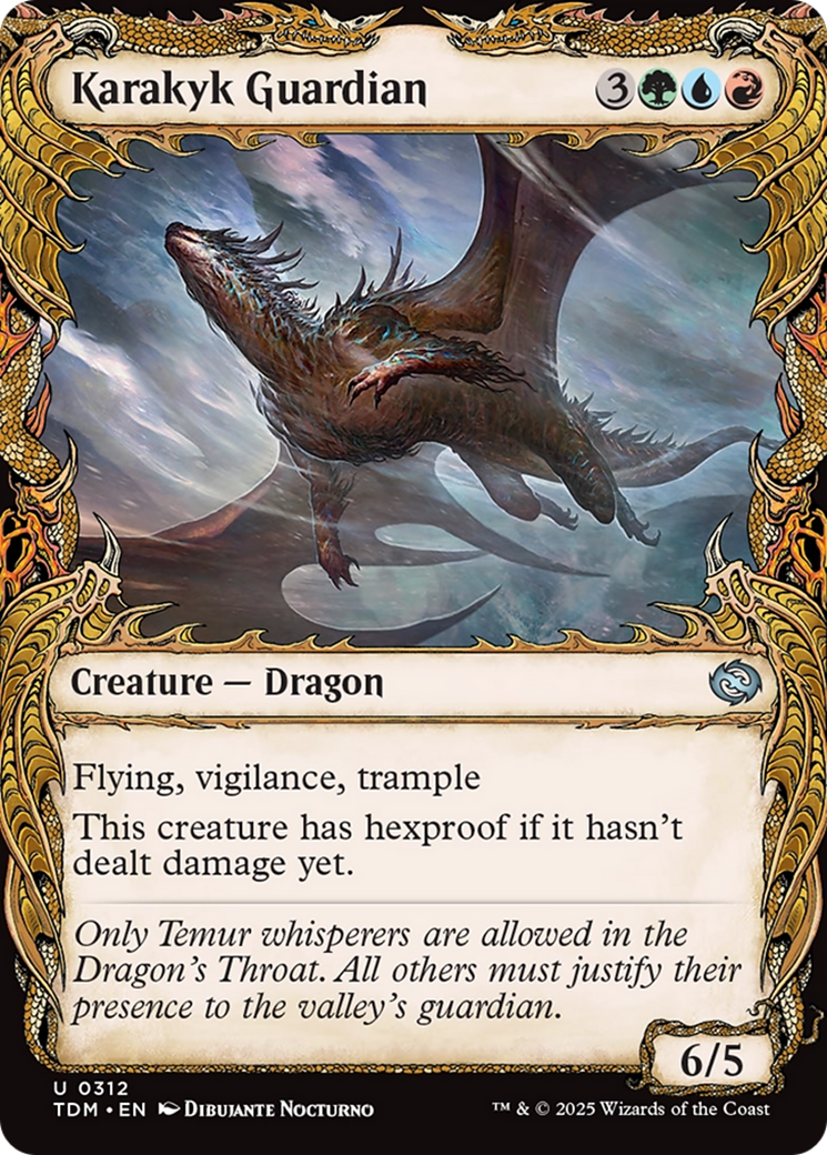 Karakyk Guardian (Showcase) [Tarkir: Dragonstorm] | Game Master's Emporium (The New GME)
