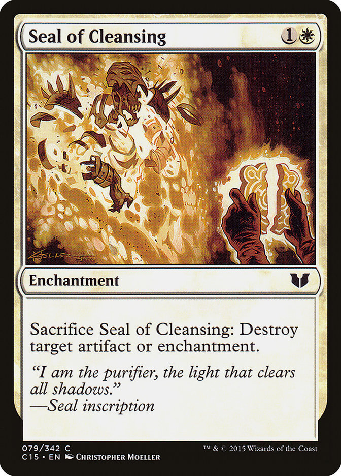 Seal of Cleansing [Commander 2015] | Game Master's Emporium (The New GME)