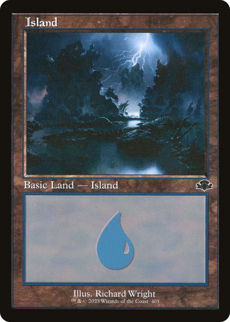 Island (405) (Retro) [Dominaria Remastered] | Game Master's Emporium (The New GME)
