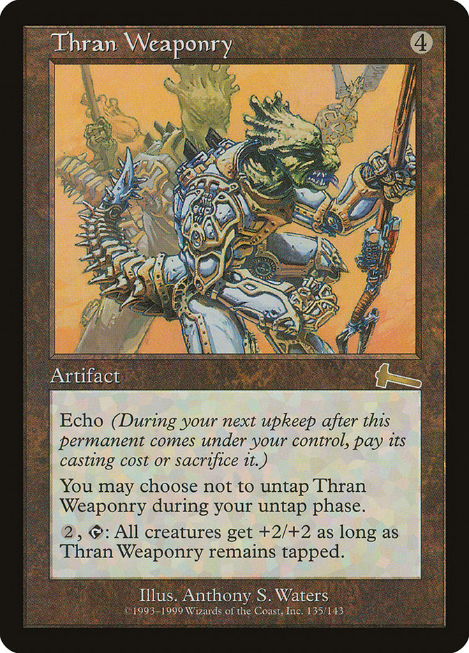 Thran Weaponry [Urza's Legacy] | Game Master's Emporium (The New GME)