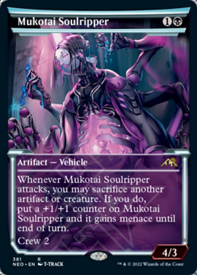 Mukotai Soulripper (Showcase Soft Glow) [Kamigawa: Neon Dynasty] | Game Master's Emporium (The New GME)