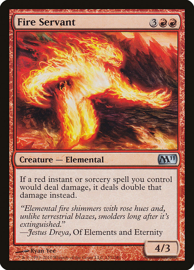 Fire Servant [Magic 2011] | Game Master's Emporium (The New GME)