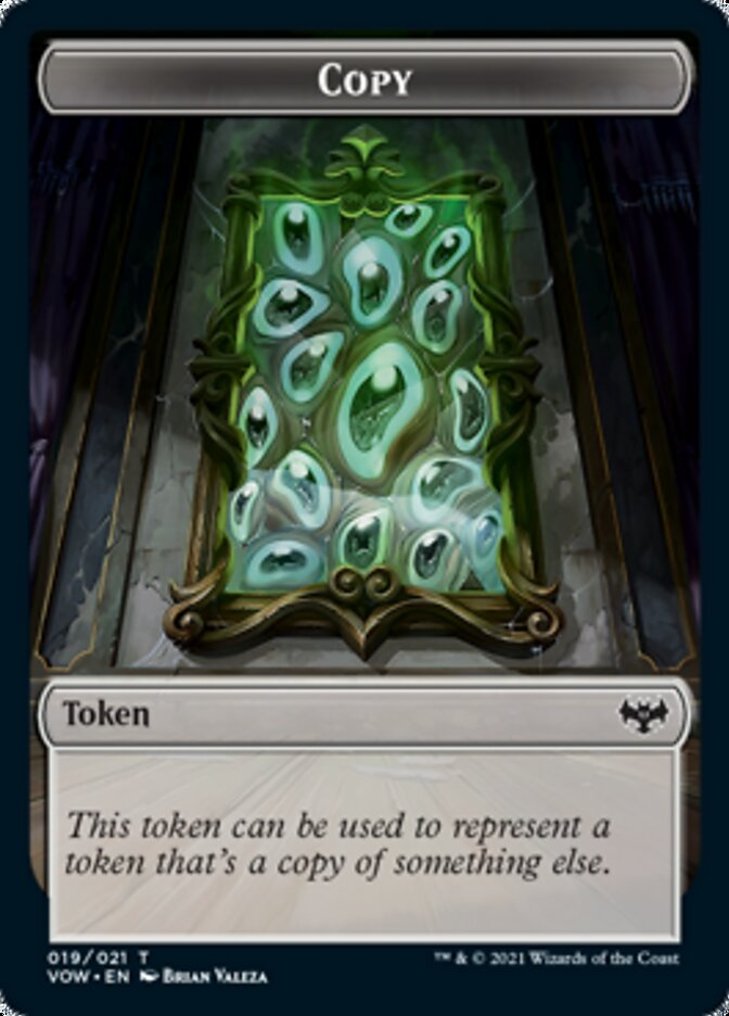 Spirit (002) // Copy Double-Sided Token [Innistrad: Crimson Vow Tokens] | Game Master's Emporium (The New GME)