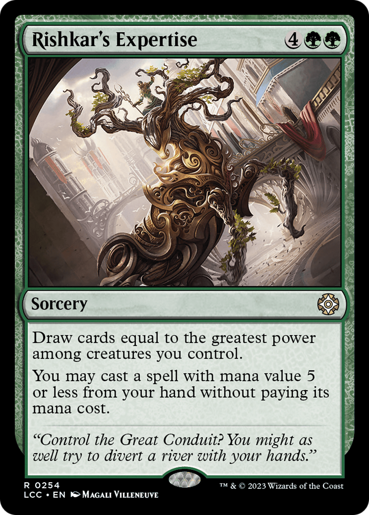 Rishkar's Expertise [The Lost Caverns of Ixalan Commander] | Game Master's Emporium (The New GME)