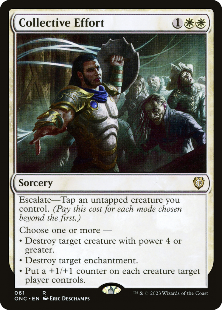 Collective Effort [Phyrexia: All Will Be One Commander] | Game Master's Emporium (The New GME)