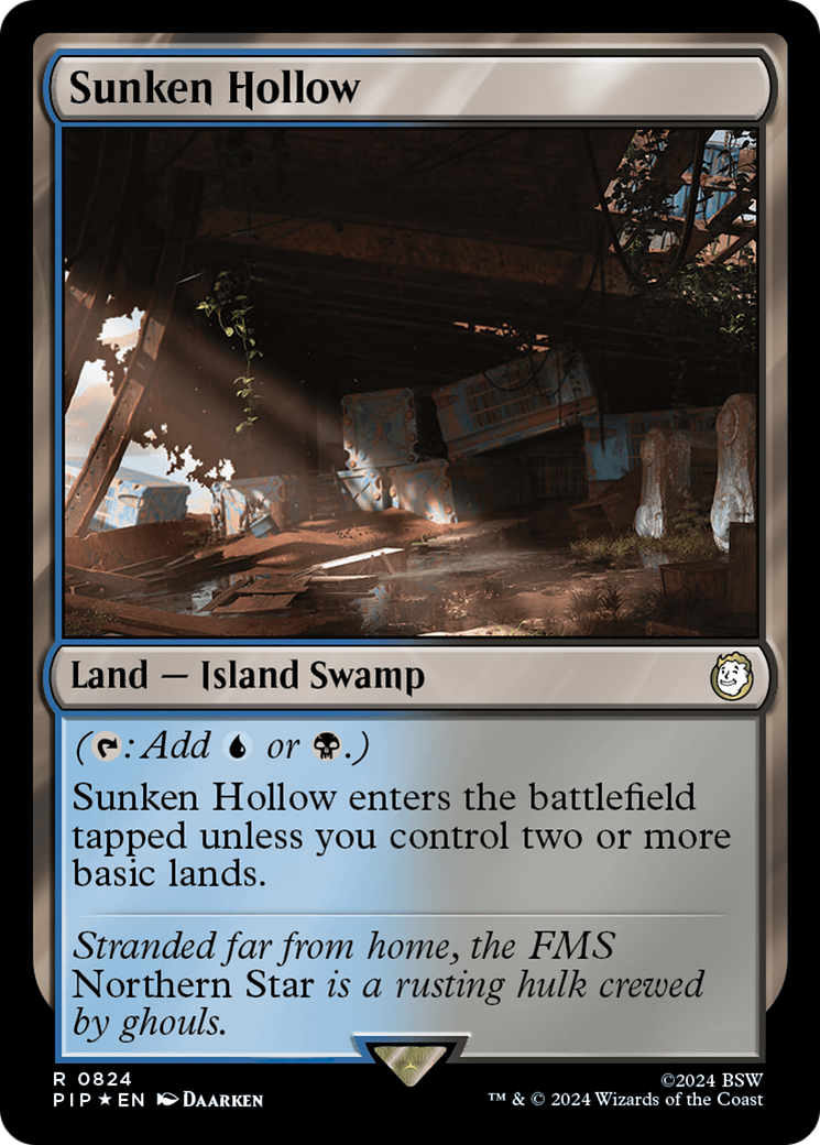 Sunken Hollow (Surge Foil) [Fallout] | Game Master's Emporium (The New GME)