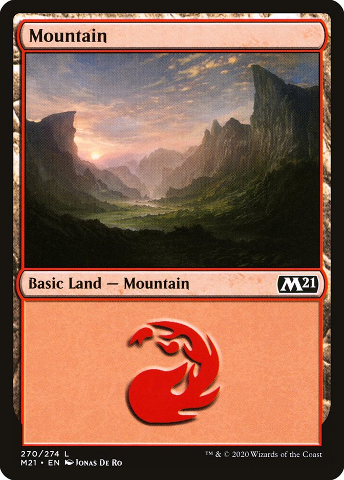 Mountain (270) [Core Set 2021] | Game Master's Emporium (The New GME)