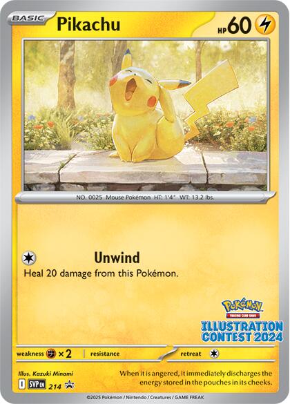 Pikachu (214) [Scarlet & Violet: Black Star Promos] | Game Master's Emporium (The New GME)