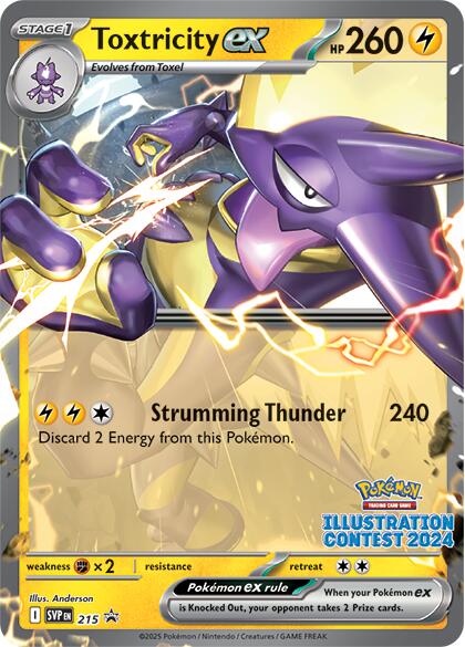 Toxtricity ex (215) [Scarlet & Violet: Black Star Promos] | Game Master's Emporium (The New GME)