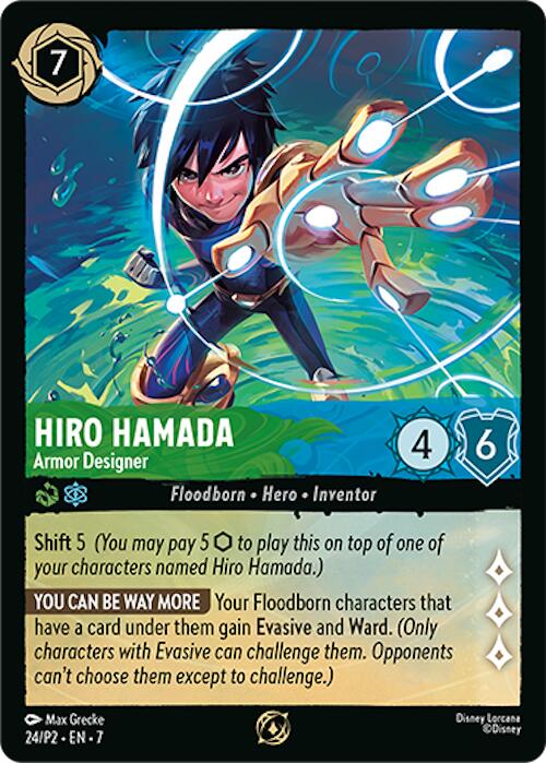 Hiro Hamada - Armor Designer (Store Championship) (Participant) (24) [Promo Cards] | Game Master's Emporium (The New GME)