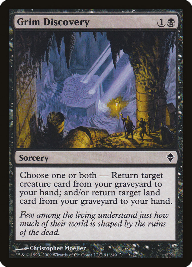 Grim Discovery [Zendikar] | Game Master's Emporium (The New GME)