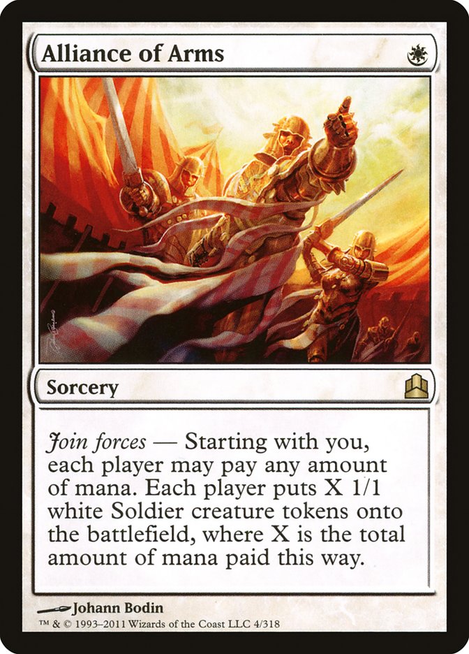 Alliance of Arms [Commander 2011] | Game Master's Emporium (The New GME)