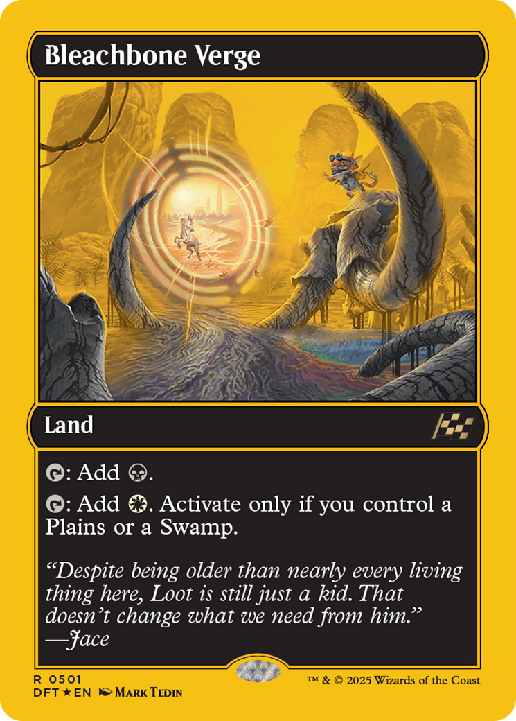 Bleachbone Verge (First-Place Foil) [Aetherdrift] | Game Master's Emporium (The New GME)